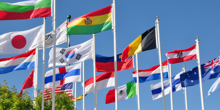 Eén kleur voor de wereldvrede